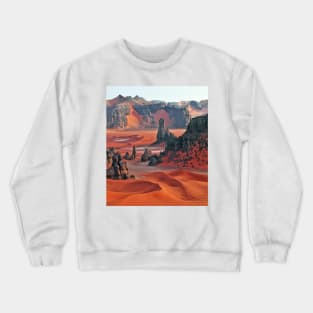 Red Desert Sands Gift For family &amp; Best Frend Crewneck Sweatshirt